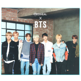 Mediheal, x BTS, специальный набор смягчающих масок, 10 шт., 490 мл