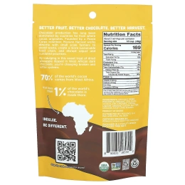 Mavuno Harvest, сушеный органический ананас, в темном шоколаде, 84 г (3 унции)