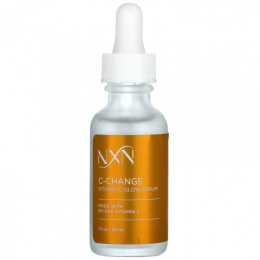 NXN, Nurture by Nature, C-Change, Светящаяся сыворотка с витамином С, 1 жидкая унция (30 мл)