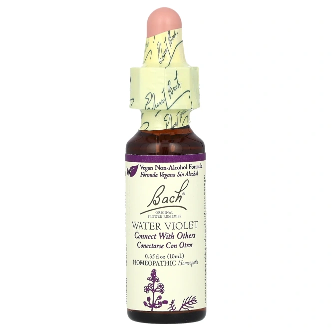Bach, Original Flower Remedies, вода из фиалки, 10 мл (0,35 жидк. унции)
