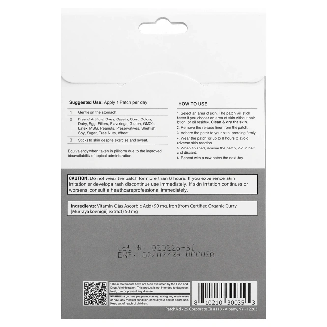 PatchAid, Simply Iron Patch, 30 патчей