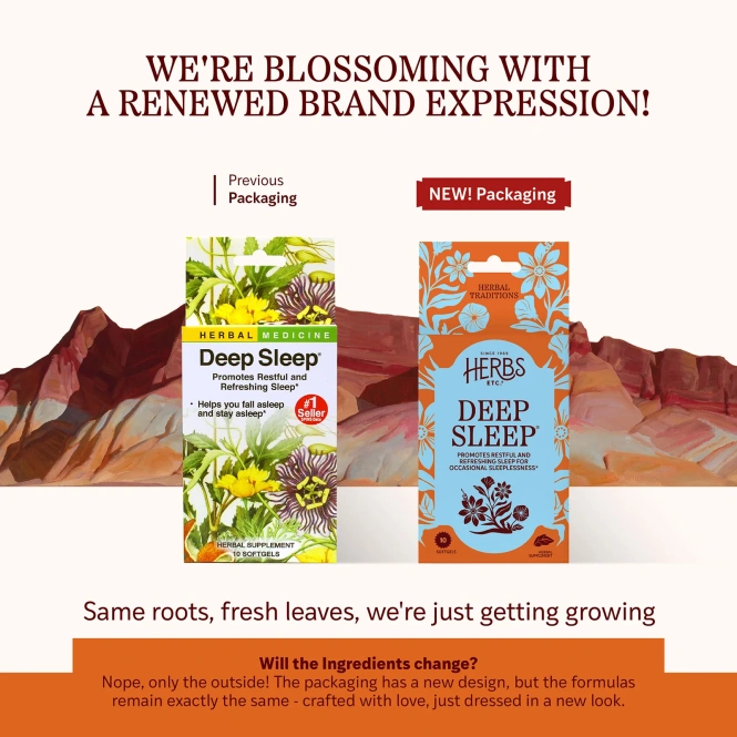 Herbs Etc., Deep Sleep®, 10 мягких таблеток