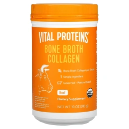 Vital Proteins, Органический коллаген из костного бульона, говядина, 10 унц. (285 г)