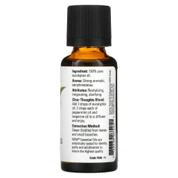 Now Foods, Эфирные масла, Эвкалипт Радиата, 1 жидкая унция (30 мл)
