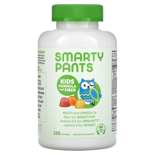 SmartyPants, Kids Complete and Fiber Multivitamin, 120 Gummies
