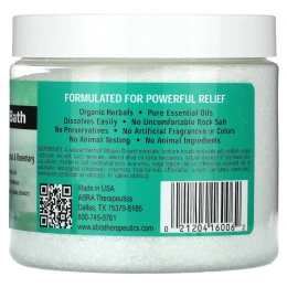 Abra Therapeutics, Ванная Терапия для Мышц, Эвкалипт и Розмарин 17 унции (482 г)