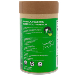 OMG! Organic Meets Good, Органический продукт, Лист моринги в порошке, 7 унц. (198 г)
