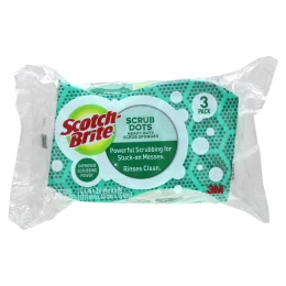 Scotch-Brite, Очищающие губки для тяжелых условий работы, 3 губки