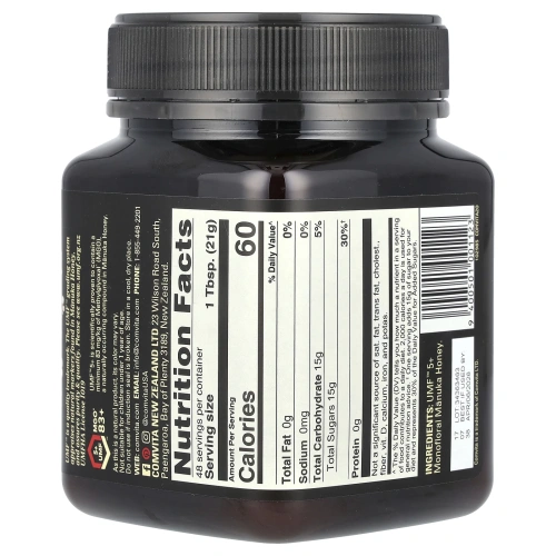 Comvita, Мед манука, UMF 5+, MGO 83+, 1 кг (35,2 унции)