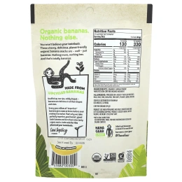 Barnana, Organic Chewy Bites, банан, 100 г (3,5 унции)