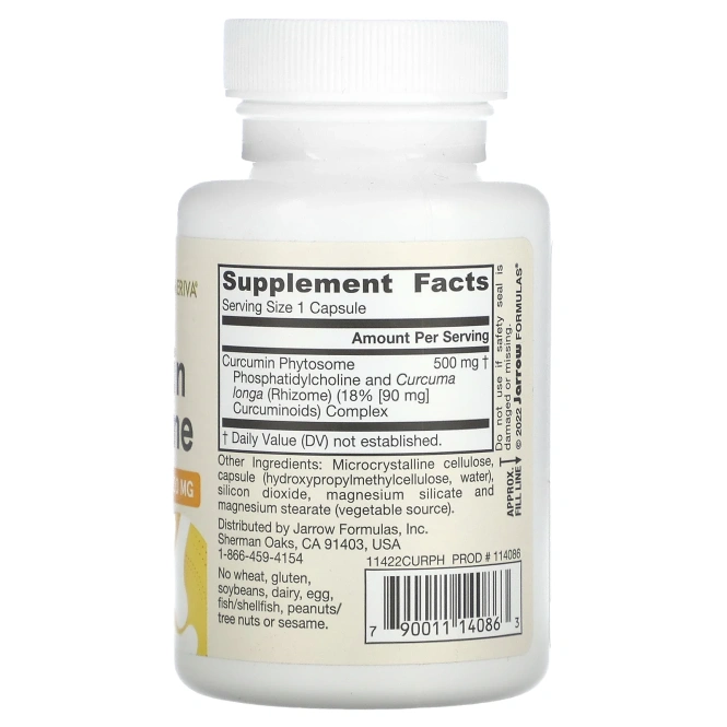 Jarrow Formulas Curcumin Phytosome 60 Капсул