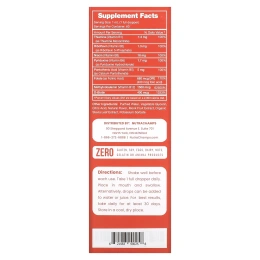 NutraChamps, B Complex, малина, 60 мл (2 жидк. унц.)