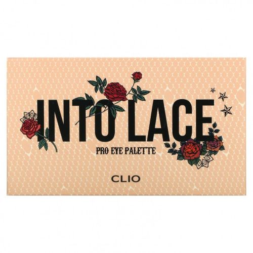 Clio, Профессиональная палитра для глаз, 08 Into Lace, 1 палитра
