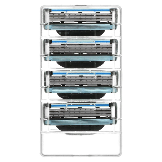 Gillette, Сменные кассеты Mach3, 4 шт.