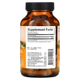 Organic India, Ашваганда 180 вег капсул