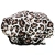 The Vintage Cosmetic Co., Shower Cap, Leopard Print, 1 Count