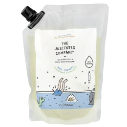 The Unscented Company, Kids, Big Bubble Bath, Refill, без отдушек, 1 л (33,8 жидк. Унции)