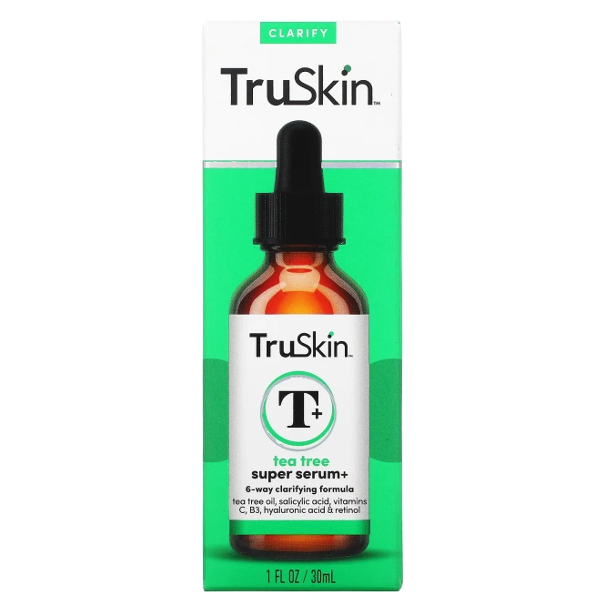 TruSkin, Tea Tree Super Serum+, 1 fl oz (30 ml)