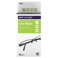 Flents, Wipe 'N Clear, увлажняющие салфетки для линз, 20 шт.