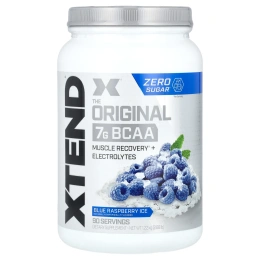 XTEND, The Original 7G BCAA, голубая малина, 1,22 кг (2,68 фунта)