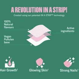 NuStrips, Beauty In A Strip™, сладкая клубника, 30 полосок