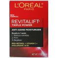 L'Oreal, Revitalift Triple Power, антивозрастной дневной крем для интенсивного увлажнения, 48 г