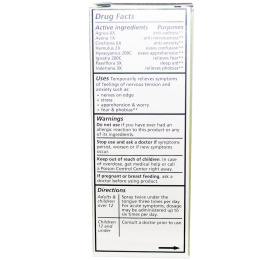 Liddell, Letting Go, Anx, тревога + напряжение, оральный спрей 1,0 жидкая унция (30 мл)