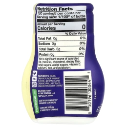 Pyure, органический жидкий подсластитель стевия, ванильный сахарозаменитель, подходит для кетодиеты, 53 мл (1,8 жидк. унции)