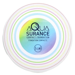 J.Cat Beauty, Компактная тональная основа Aquasurance, оттенок ACF100 фарфоровый, 9 г