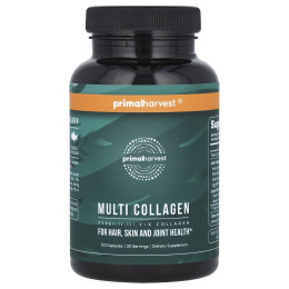 Primal Harvest, Мультиколлаген, 120 капсул