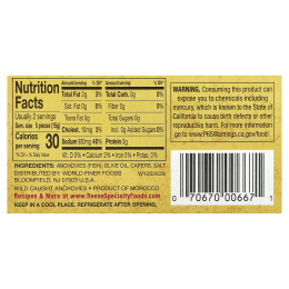 Reese, Рулонное филе анчоусов, 56 г (2 унции)