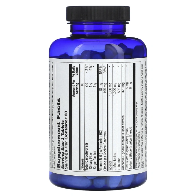 Nature's Life, Липотропный комплекс 180 таблеток