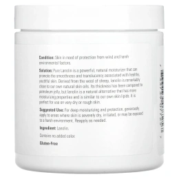 Now Foods, Solutions, чистый ланолин, 198 г (7 унций)