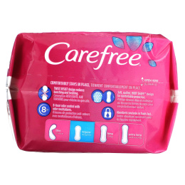Carefree, Acti-Fresh, ежедневные вкладыши, обычные, без запаха, 20 вкладышей