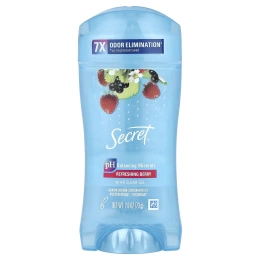 Secret, 48 Hour Clear Gel, антиперспирант / дезодорант, освежающие ягоды, 73 г (2,6 унции)