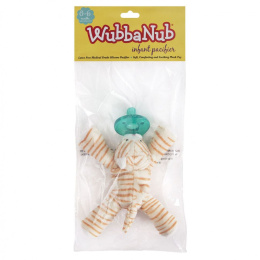 WubbaNub, Пустышка, для детей от 0 до 6 месяцев, полосатый котенок, 1 соска