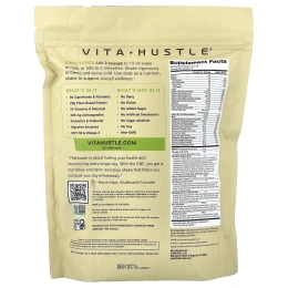 VitaHustle, One Superfood Protein, ванильный вкус, 616 г (1,35 фунта)
