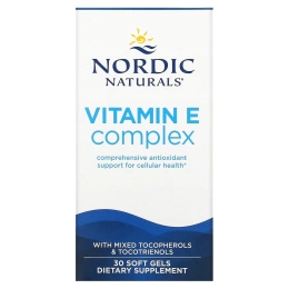 Nordic Naturals, Комплекс витаминов E, 30 мягких таблеток