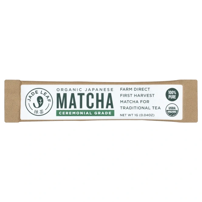 Jade Leaf Matcha, Органический японский матча, 7 пакетиков по 1 г (0,04 унции)