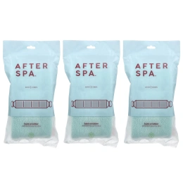 AfterSpa, скраб для спины с ручками, 3 шт.