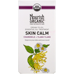 Nourish Organic, Спокойствие кожи, Ромашка + иланг-иланг, 2 унции (56 г)