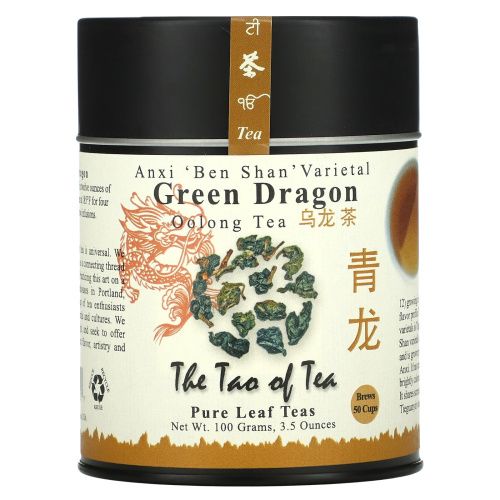The Tao of Tea, Чай улун "Зеленый дракон", 3.5 унции (100 г)