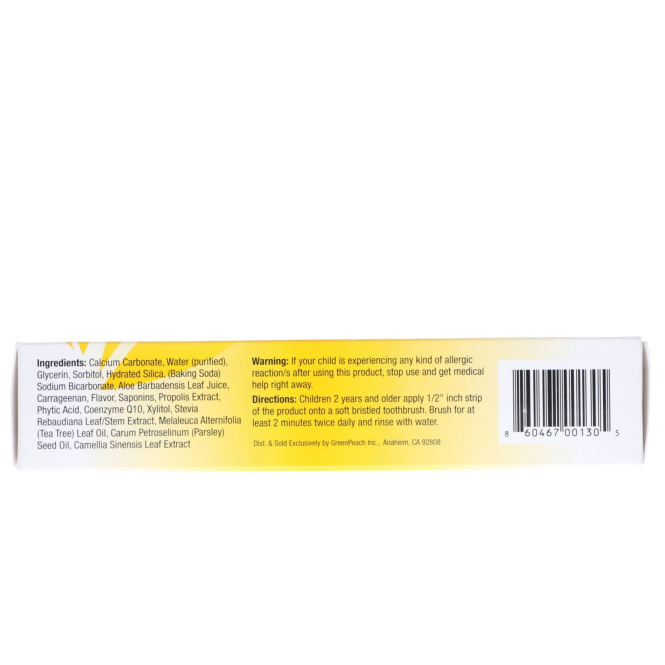 GreenPeach, Детская зубная паста, клубничная магия, 4 унции (113 г)