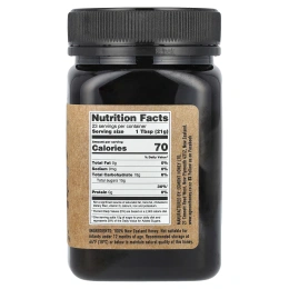 Egmont Honey, Мед манука, необработанный и непастеризованный, 263+ MGO, 500 г (17,6 унции)