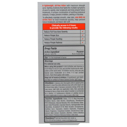 Neutrogena, "Быстрая чистка", лосьон для лица от прыщей, 1,7 жидкой унции (50 мл)