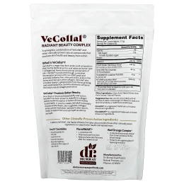 Dr. Murray's, VeCollal®, Vegan Radiant Beauty, клубничный крем, 454 г (16 унций)