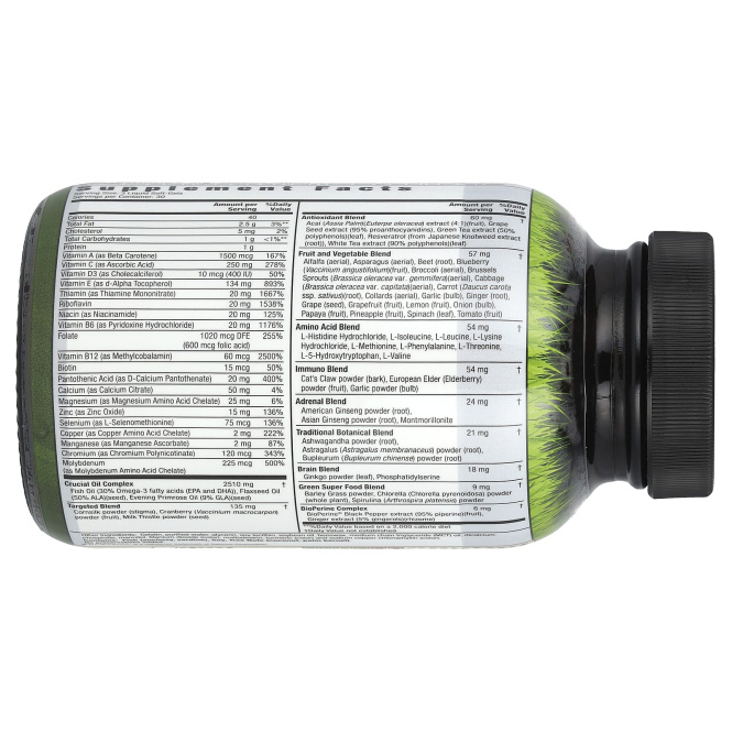 Irwin Naturals, Мультивитамины для женщин «Living Green», 90 гелевых капсул