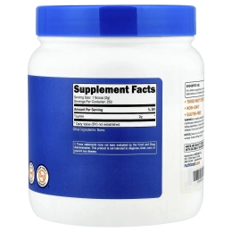 Nutricost, таурин, без добавок, 500 г (17,9 унции)