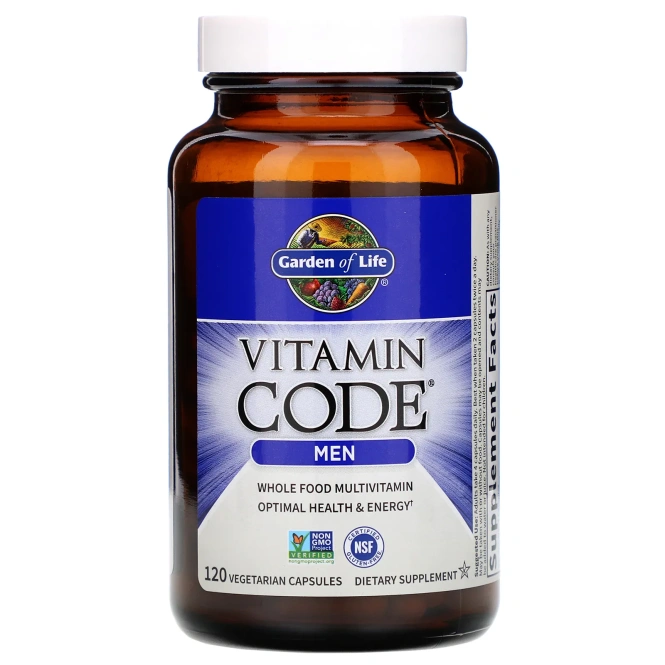 Garden of Life Vitamin Code MEN Мультивитамины для мужчин