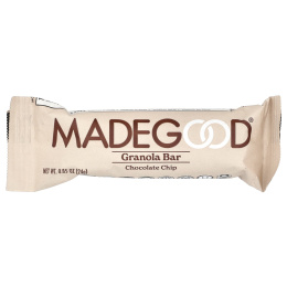 MadeGood, Батончики мюсли, шоколадная крошка, 6 батончиков, по 24 г (0,85 унции)